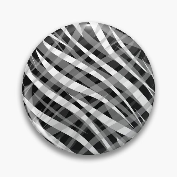Item preview, Black and white abstract tiger print designed and sold by fuzzyfox.