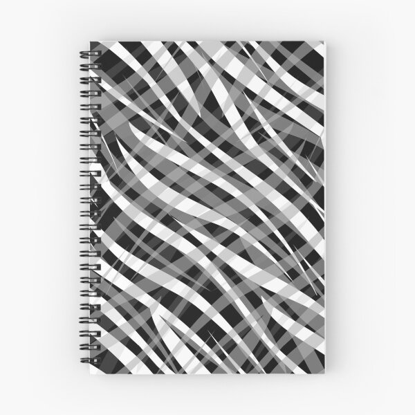 Item preview, Black and white abstract tiger print designed and sold by fuzzyfox.