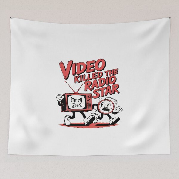 Item preview, 90S Nostalgia Video Killed The Radio Star  designed and sold by PhillipLBrandt1.