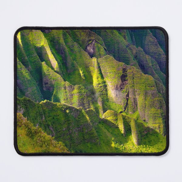 Item preview, Breathtaking Tropical Hawaiian Kalalau Cliffs Topped With Fog designed and sold by DEC02.