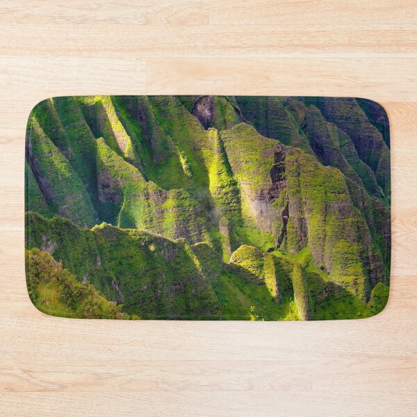 Item preview, Breathtaking Tropical Hawaiian Kalalau Cliffs Topped With Fog designed and sold by DEC02.