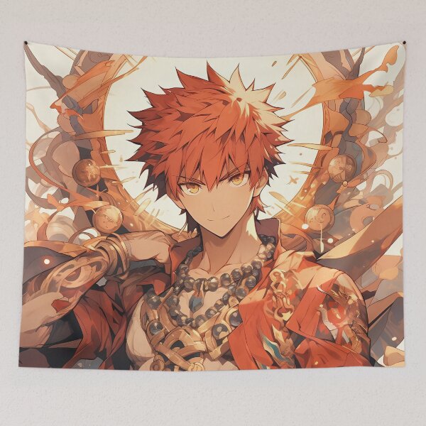 Item preview, Shirou Emiya Fate Stay Night Anime Divine Light designed and sold by TanglenRabbit.