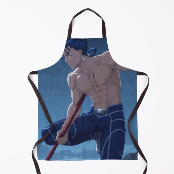 Item preview, Lancer Fate Stay Night Anime Battle Rain Warrior designed and sold by TanglenRabbit.