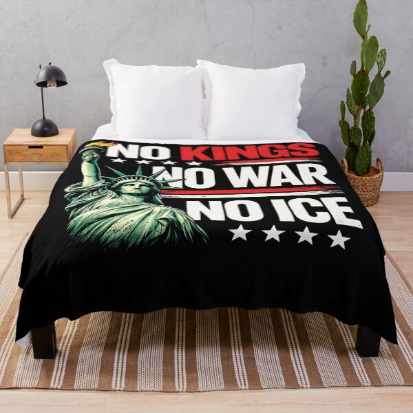 Item preview, No Kings No Ice Anti Trump designed and sold by will freed18.