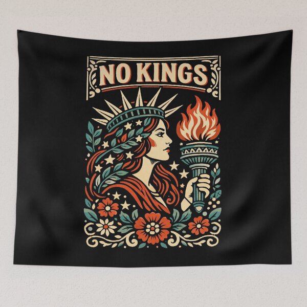 Item preview, No Kings in America 2026 Anti Trump designed and sold by will freed18.
