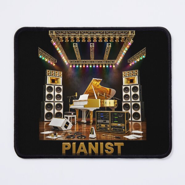 Item preview, The Golden Virtuoso: Luxury Grand Piano Art for Pianists and Piano Players designed and sold by JamesLimborg.