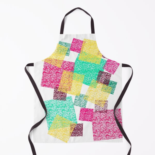 Item preview, Colorful Speckled Squares Mosaic - Bright Abstract Geometric Pattern Digital Art designed and sold by TheArtOfTreble.