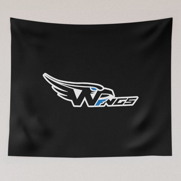 Artikelvorschau, Waukesha Wings Logo entworfen und verkauft von LisaGlove.