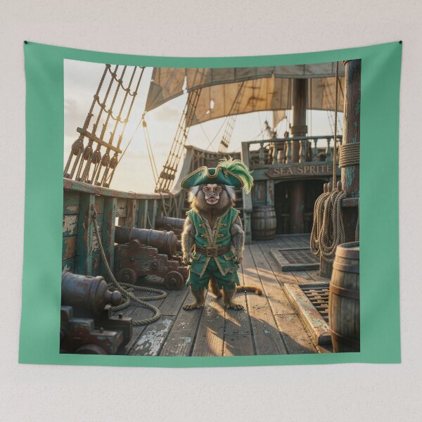 Item preview, Marmoset Will Send You to Davy Jones’s Locker designed and sold by Tridentulus.
