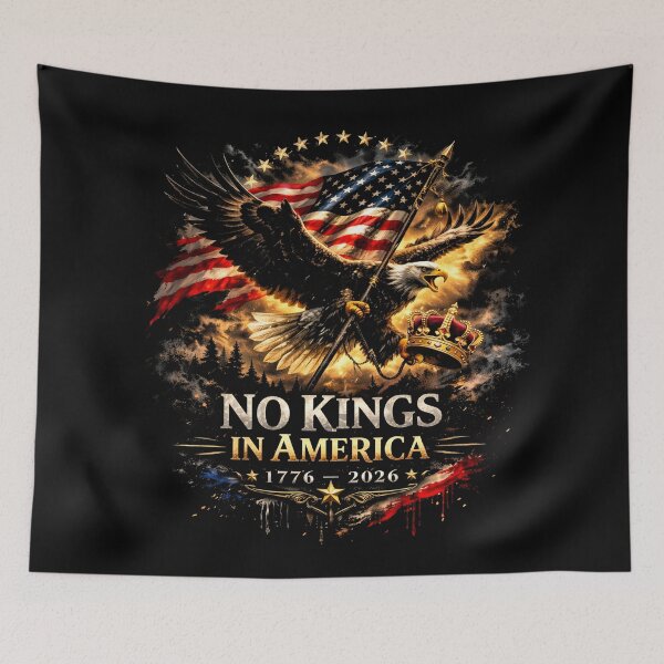 Item preview, Eagle No Kings In America 1776-2026 designed and sold by will freed18.