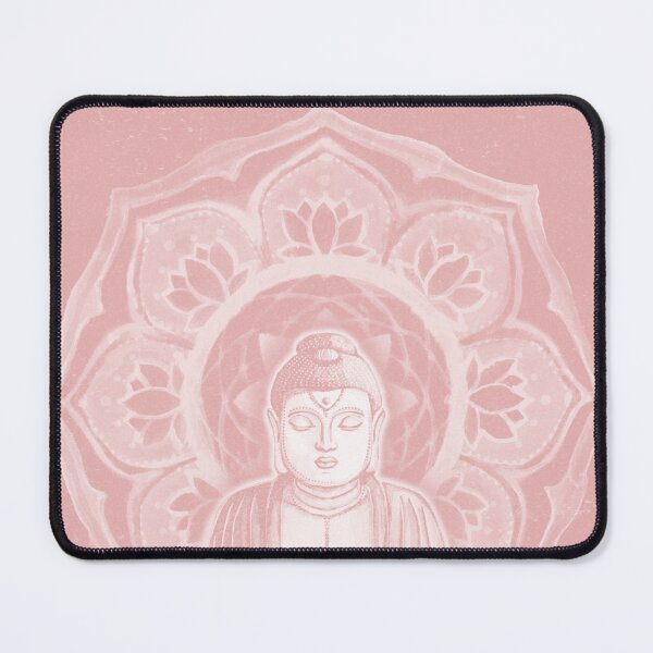 Item preview, Buddha Padma Watercolor - Rose + Snow designed and sold by Irene Estelle.