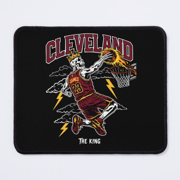Item preview, King of the Court Skeleton Basketball – LeBron James Inspired Basketball Shirt designed and sold by inkalchemyco.