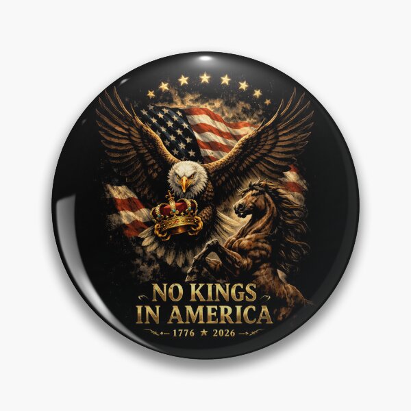 Item preview, Eagle And Horse No Kings In America Since 1776-2026 designed and sold by will freed18.