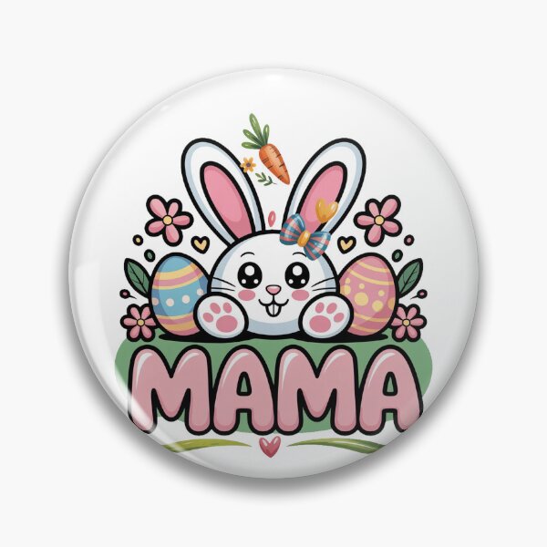 Item preview, Mama Bunny Easter Cute Bunny Mom Easter designed and sold by QuiteOrbit.