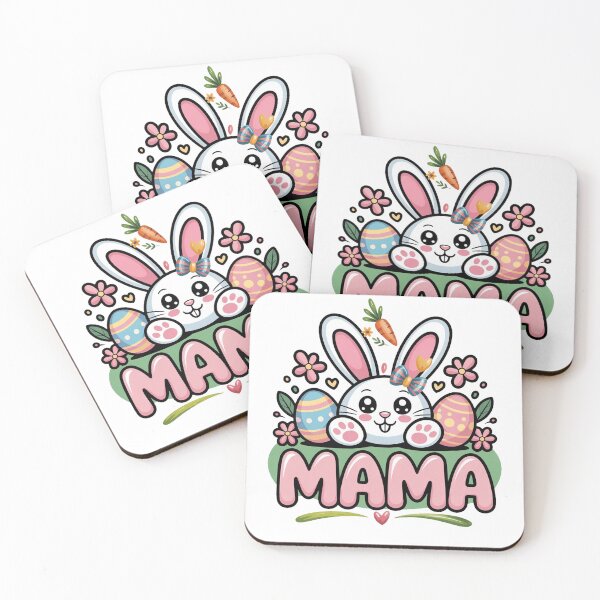 Item preview, Mama Bunny Easter Cute Bunny Mom Easter designed and sold by QuiteOrbit.