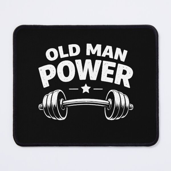 Item preview, Old man power funny gym designed and sold by JODYSMORGAN.