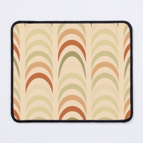 Item preview, Retro Mid-Century Interlocking Arches - Arches Géométriques designed and sold by ViralVibeLab.