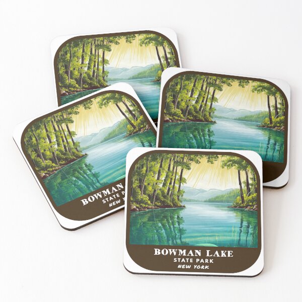 Item preview, Bowman Lake State Park (New York) designed and sold by RabbitK.