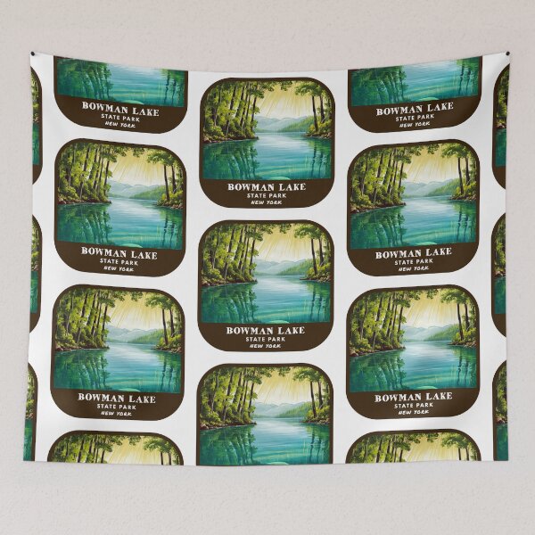 Item preview, Bowman Lake State Park (New York) designed and sold by RabbitK.
