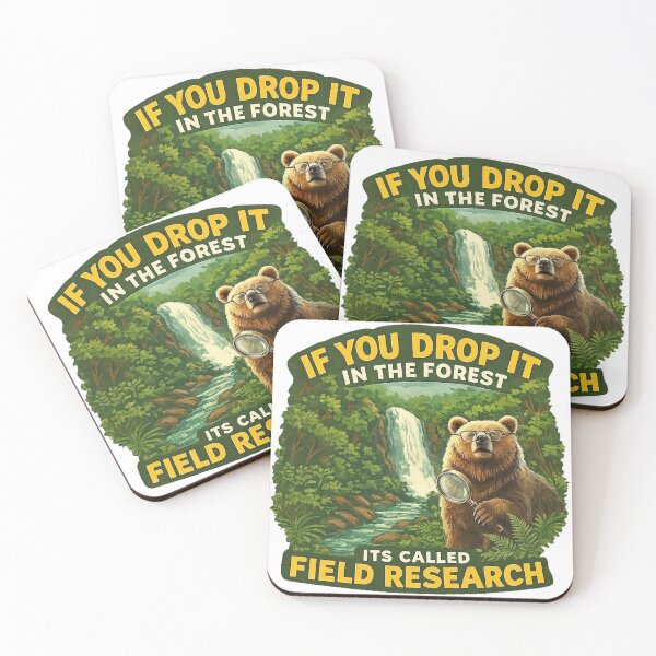 Item preview, Outdoor Learning If You Drop It In The Forest, Its Called Field Research designed and sold by HaydenMillepied.