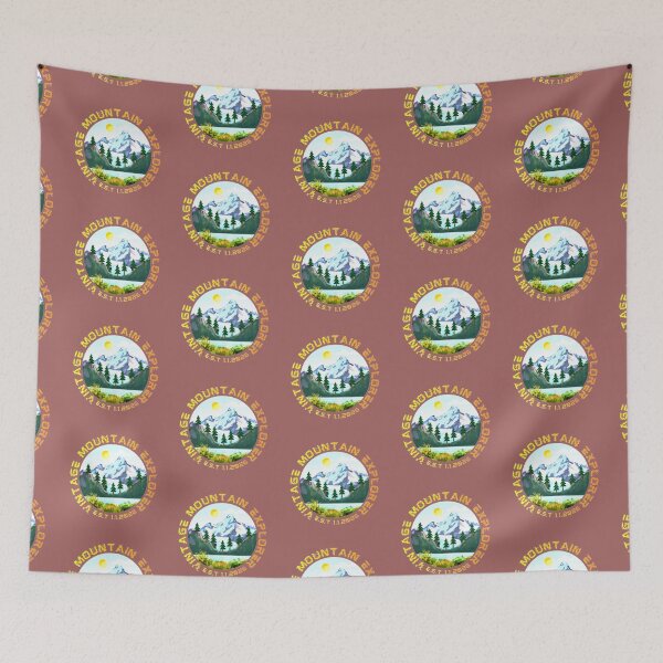 Item preview, Vintage Mountain Explorer Scenic Wilderness Adventure Est 2026 designed and sold by The Urban Explorer.