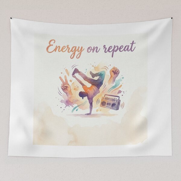 Item preview, Street Dance Energy Style | Energy on Repeat designed and sold by Polariszero.