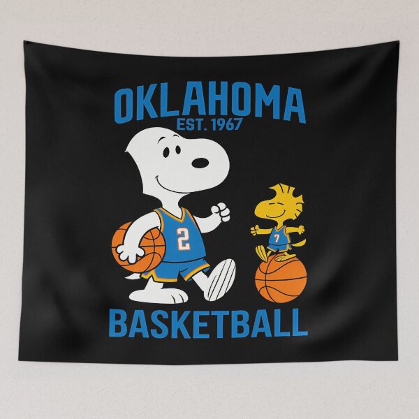 Item preview,  Snoopy And Woodstock Oklahoma City Thunder  designed and sold by Samir Trumic.