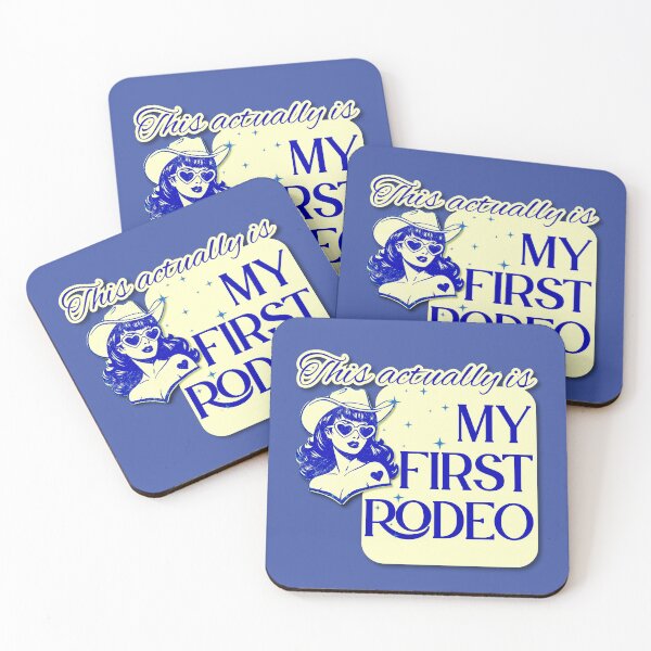 Item preview, Sarcasm Retro Pop Art This Actually Is My First Rodeo designed and sold by pulse_retail.