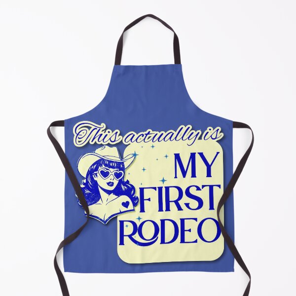 Item preview, Sarcasm Retro Pop Art This Actually Is My First Rodeo designed and sold by pulse_retail.