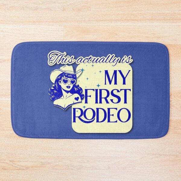 Item preview, Sarcasm Retro Pop Art This Actually Is My First Rodeo designed and sold by pulse_retail.