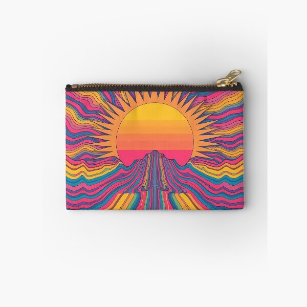 Item preview, Psychedelic Melting Sun Retro Rainbow - Soleil Psychédélique designed and sold by ViralVibeLab.
