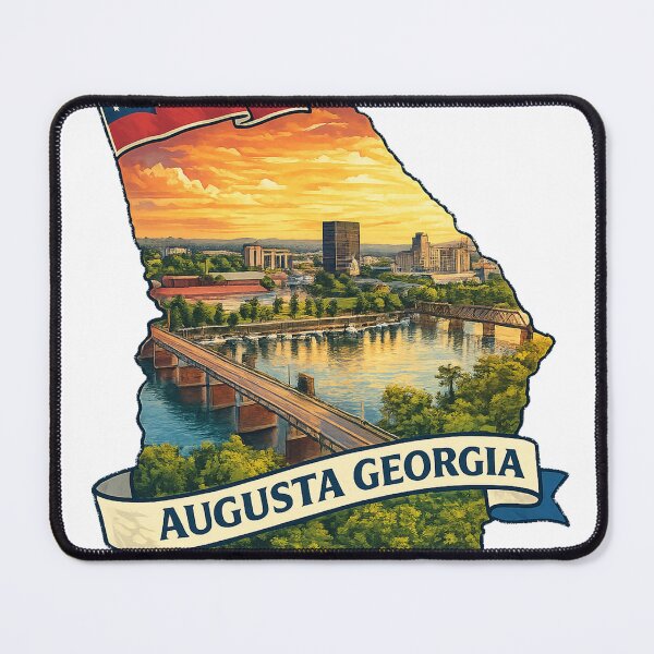 Item preview, Augusta Georgia - Travel Art designed and sold by HaydenMillepied.