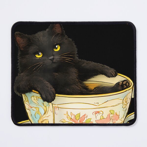 Item preview, I Am The Tea You Will Be Having Funny Cat Vintage designed and sold by HeidixHDesigns.