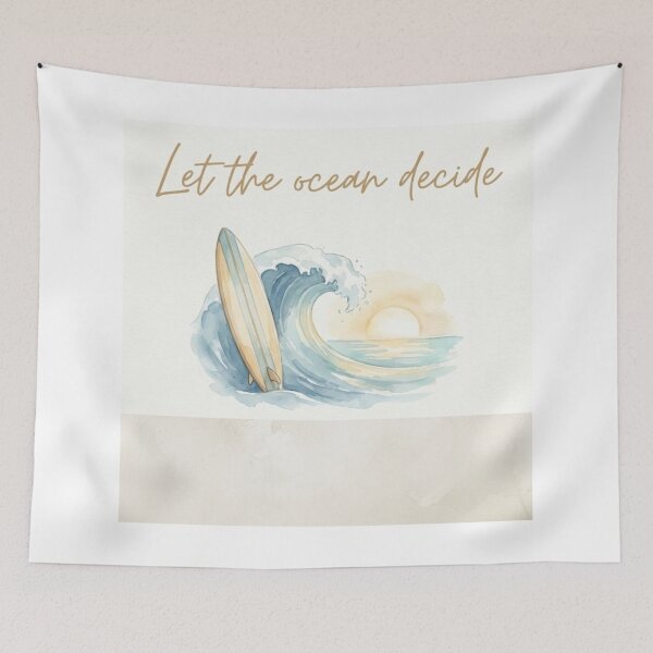 Item preview, Ocean Surf Illustration | Let the Ocean Decide designed and sold by Polariszero.
