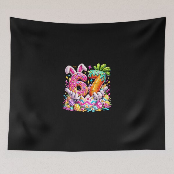 Item preview, Easter Eggs Funny Bunny Six Seven designed and sold by Cokonatss.