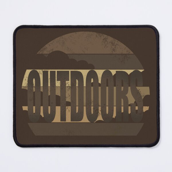 Item preview, Outdoors Vintage Badge - Distressed Brown Adventure Graphic designed and sold by TheArtOfTreble.