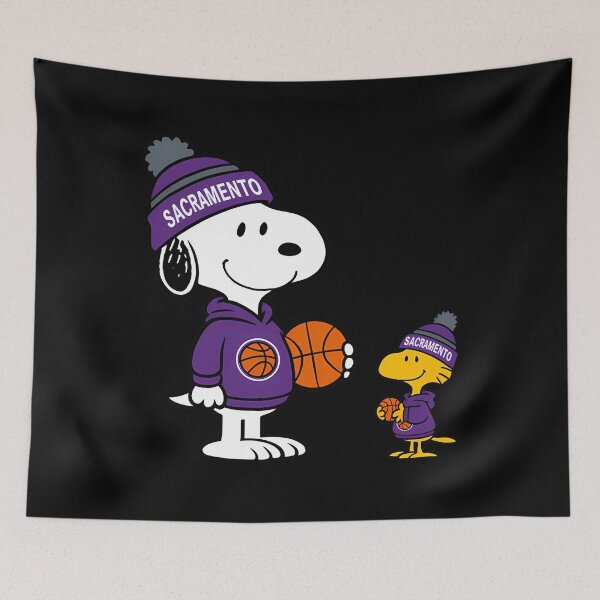Item preview, Sacramento Kings Snoopy And Woodstock Basketball S designed and sold by Samir Trumic.