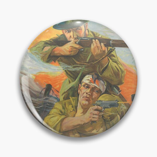 Item preview, WW1 Propaganda Poster - Wounded U.S. Soldier Illustration designed and sold by critterville.