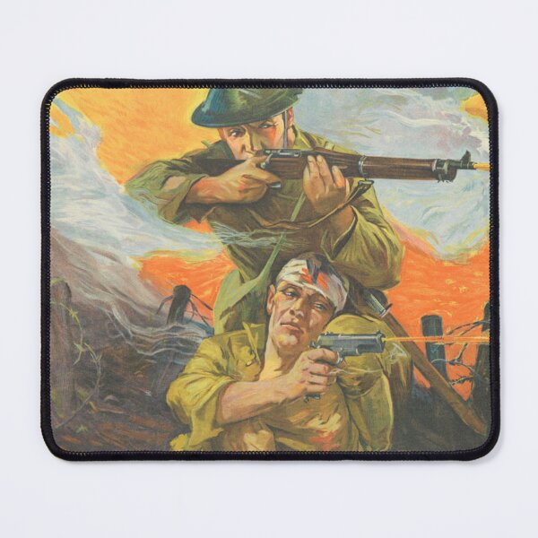 Item preview, WW1 Propaganda Poster - Wounded U.S. Soldier Illustration designed and sold by critterville.