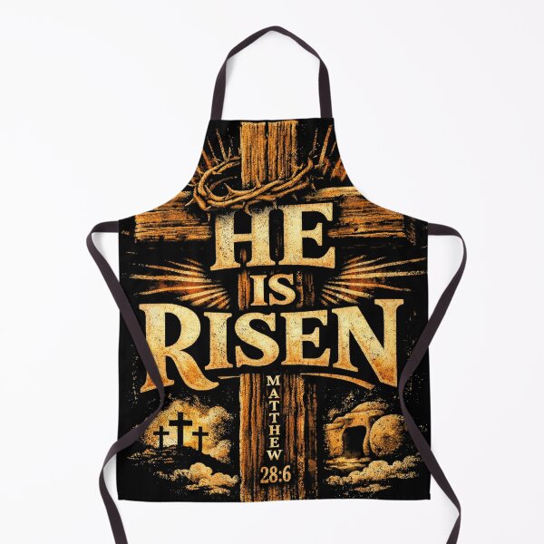 Item preview, He Is Risen Matthew 28:6 Christian Easter Day designed and sold by will freed18.
