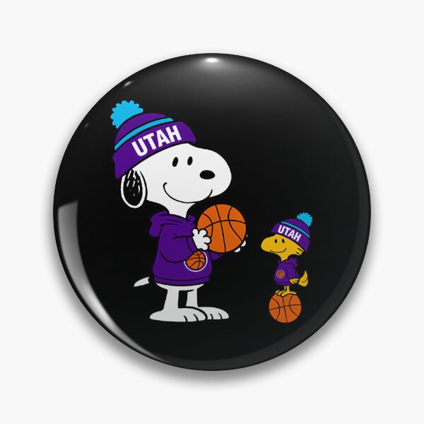 Item preview,  Utah Jazz Snoopy And Woodstock Basketball  M0 designed and sold by Samir Trumic.
