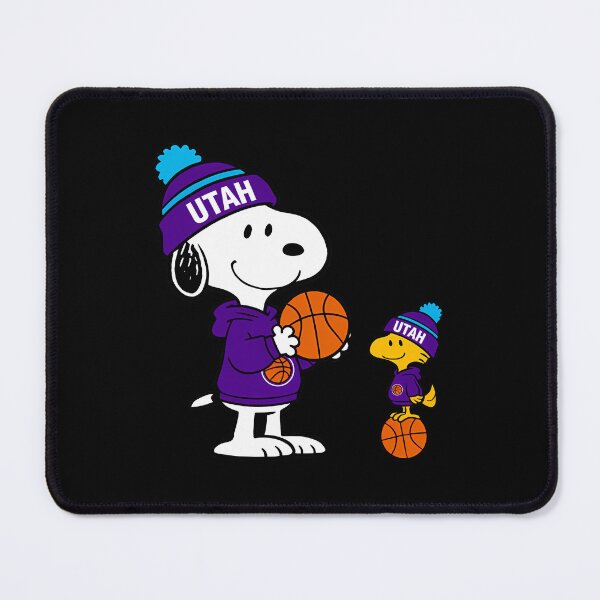 Item preview,  Utah Jazz Snoopy And Woodstock Basketball  M0 designed and sold by Samir Trumic.