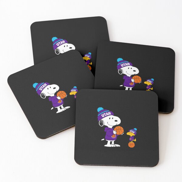 Item preview,  Utah Jazz Snoopy And Woodstock Basketball  M0 designed and sold by Samir Trumic.