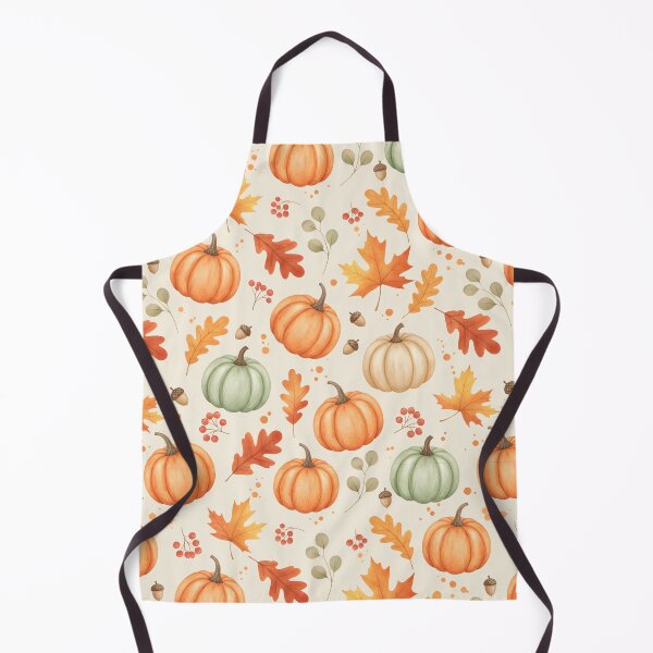 Item preview, Autumn Pumpkin Seamless Pattern designed and sold by naragon4289.