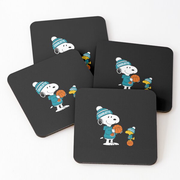 Item preview,  Charlotte Hornets Snoopy And Woodstock Basketball designed and sold by Samir Trumic.