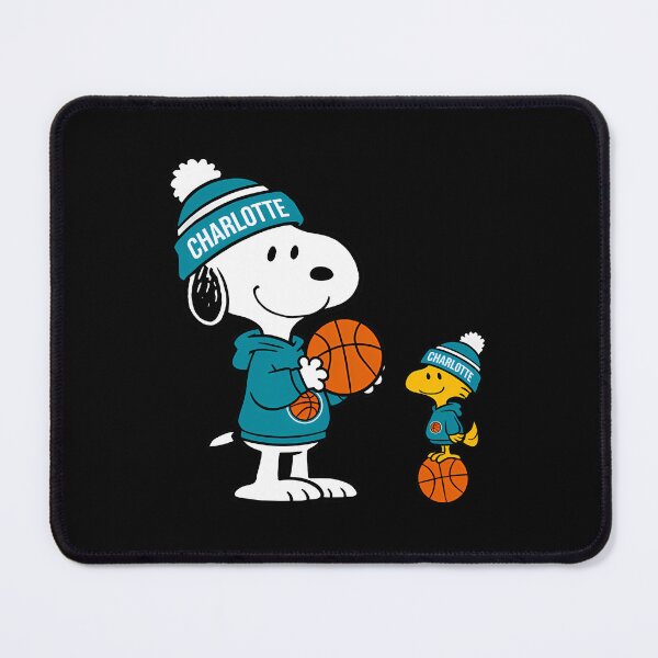Item preview,  Charlotte Hornets Snoopy And Woodstock Basketball designed and sold by Samir Trumic.