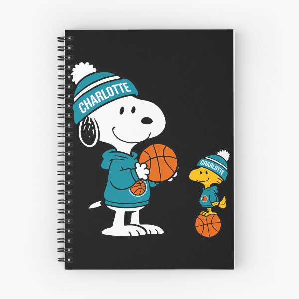 Item preview,  Charlotte Hornets Snoopy And Woodstock Basketball designed and sold by Samir Trumic.
