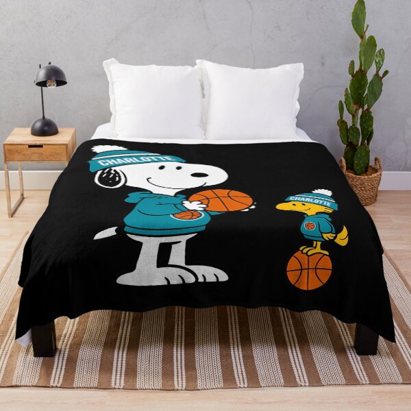 Item preview, Charlotte Hornets Snoopy And Woodstock Basketball designed and sold by Samir Trumic.