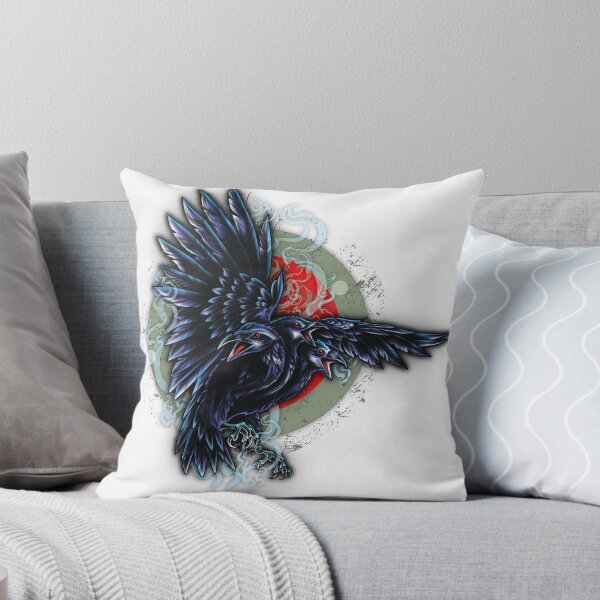 Item preview, Koo Poo Ekolu (Three Head Crow) designed and sold by ArtWithImpact.