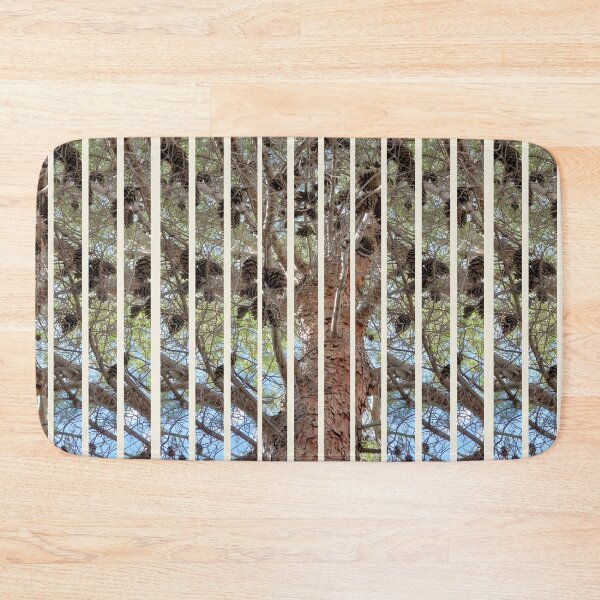 Item preview, Pine Tree Canopy with Cones - Striped Close-Up Nature Photography designed and sold by TheArtOfTreble.
